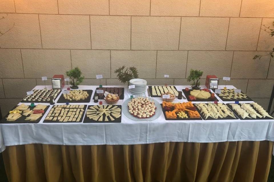 Buffet de quesos