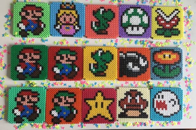 Posavasos de mario bros