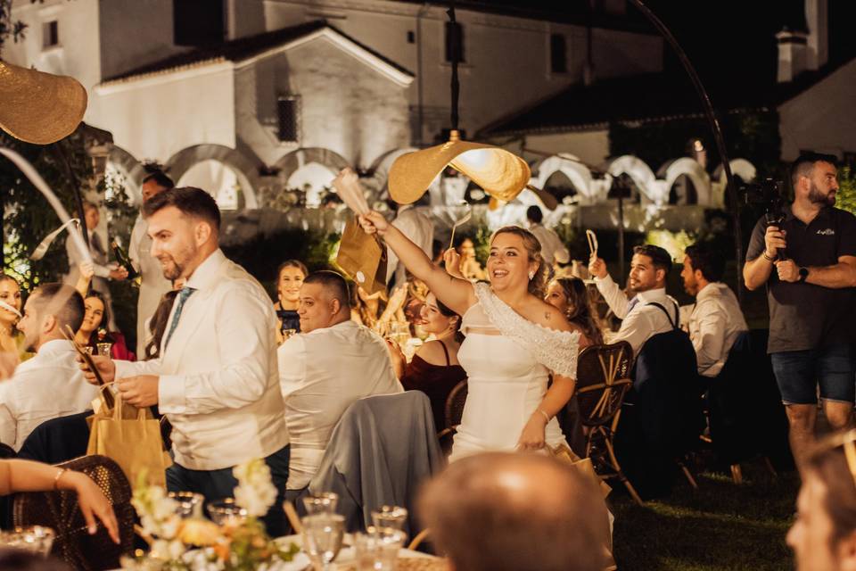 Cena en Jardines