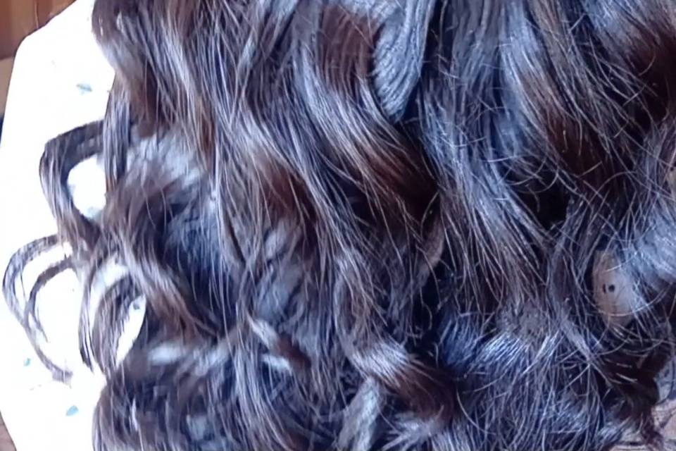 Ondas en melena suelta