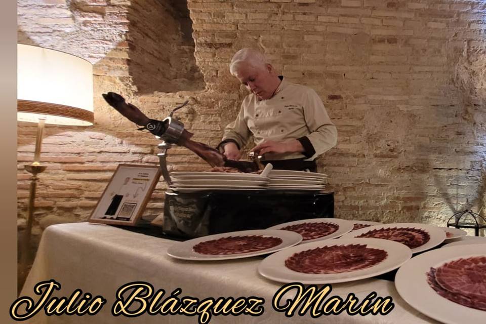 Julio Blázquez Marín - Cortador de jamón