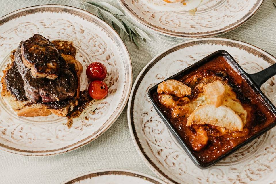 Degustación de platos