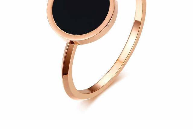 Anillo oro rosa