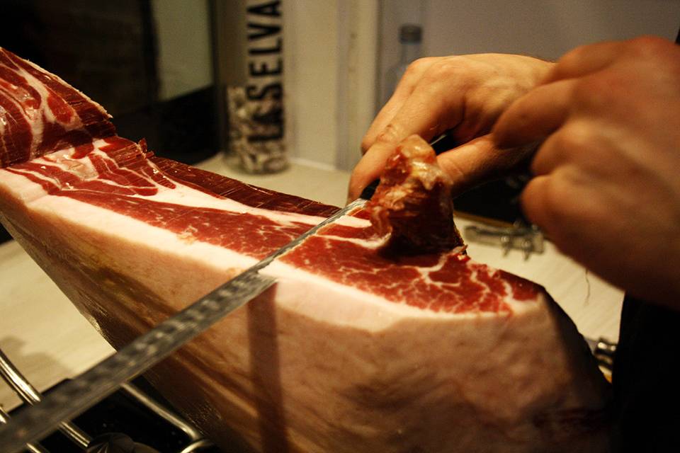 Corte de jamón