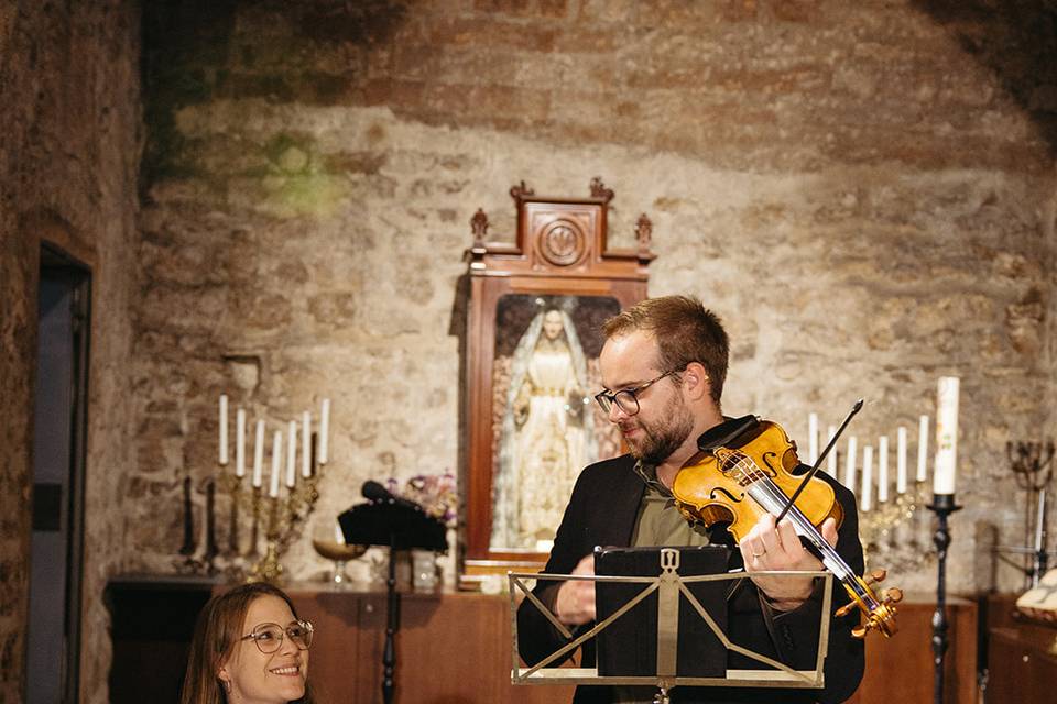 Piano y violín