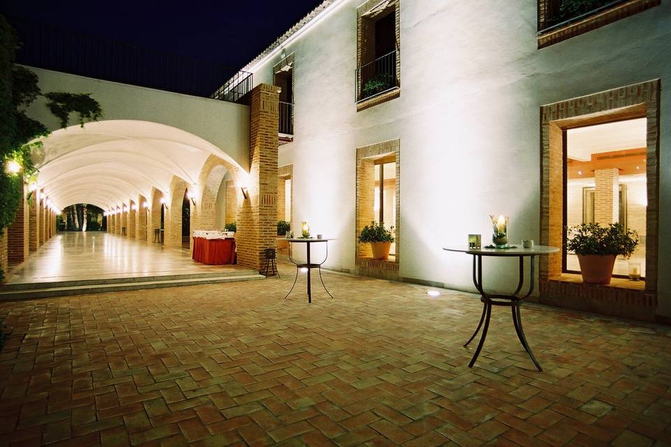 Terraza del alcazaba y arcos