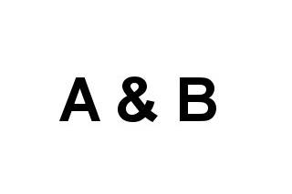 A & B