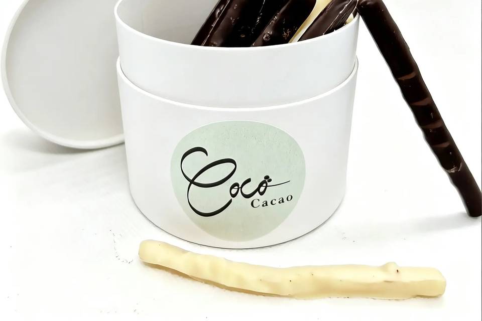 Tubo carton blanco