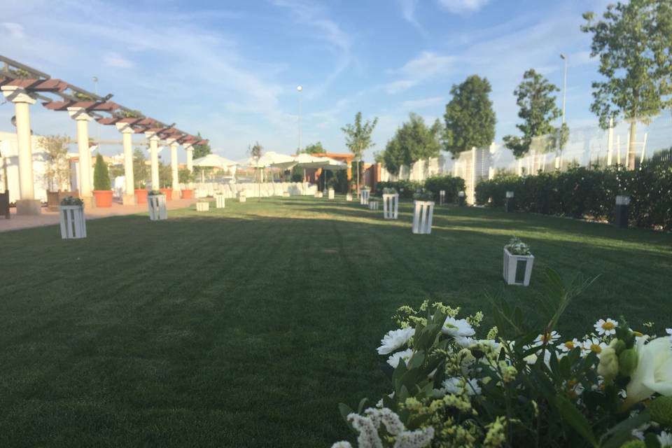 Ceremonia civil jardín