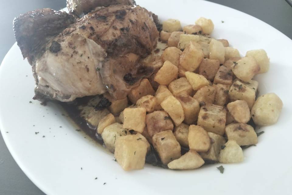 Pollo al horno
