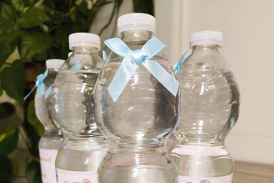 Botellas personalizadas evento
