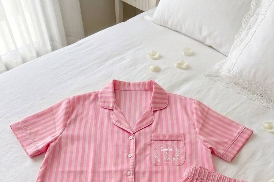 Pijama personalizado novia