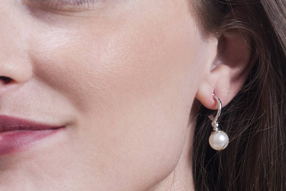 Pendientes perla