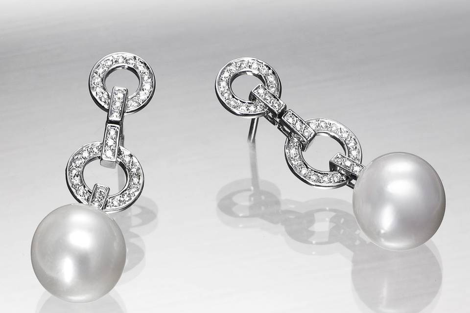 Pendientes perla