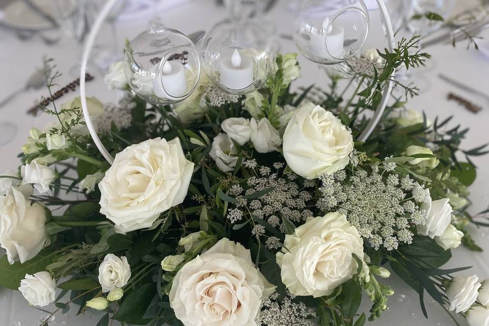 Boda en Mallorca decoración de mesa