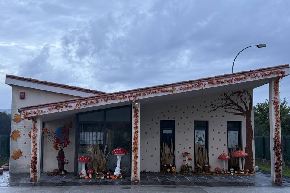 Decoración otoño escola infant