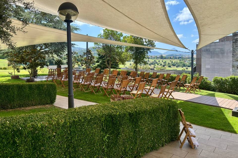 Jardín para Ceremonia Civil