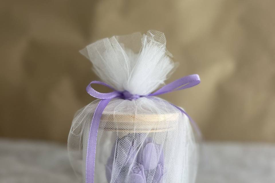 Vela tulipán tarro