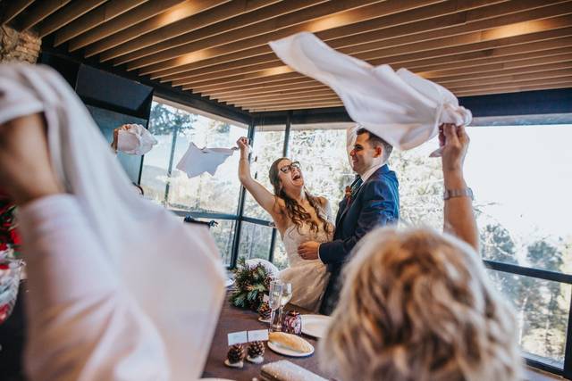 Pareja en el banquete