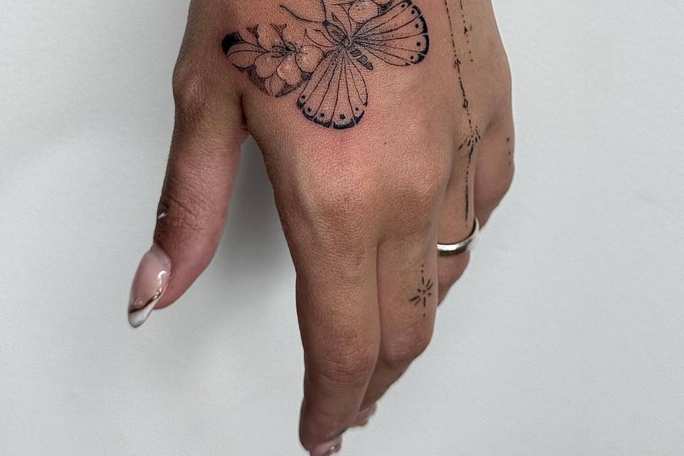 Tatuajes en directo para bodas