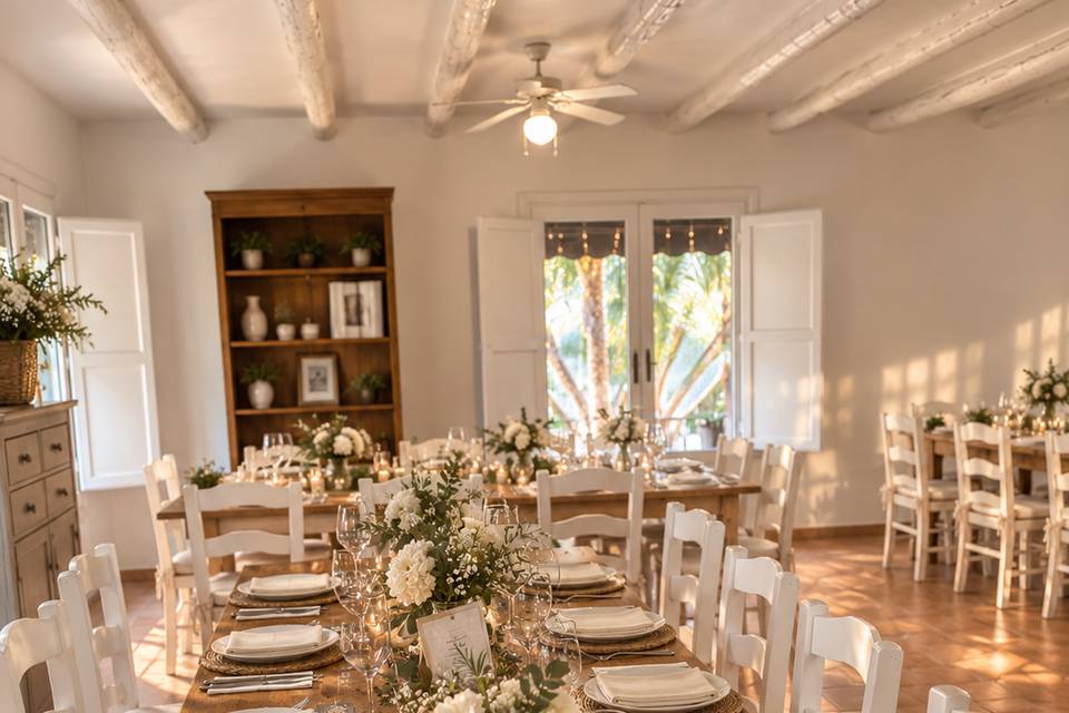 Celebración a la mesa