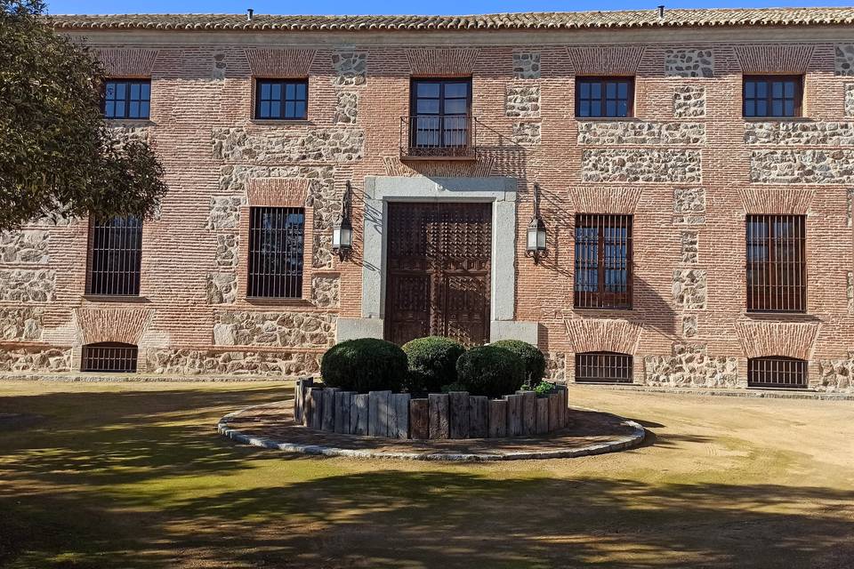 Fachada del palacio