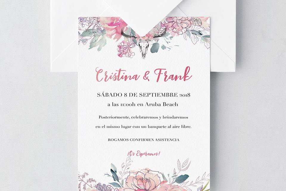 Invitaciones Handmade