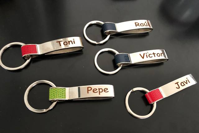Llaveros personalizados