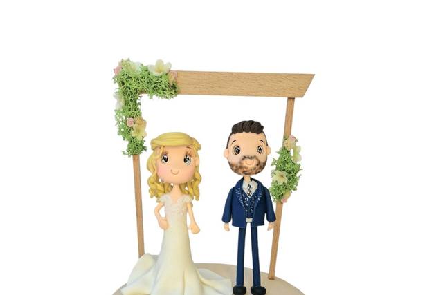 Figura de novios personalizada