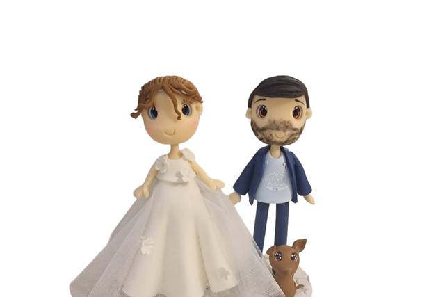 Figura de novios personalizada