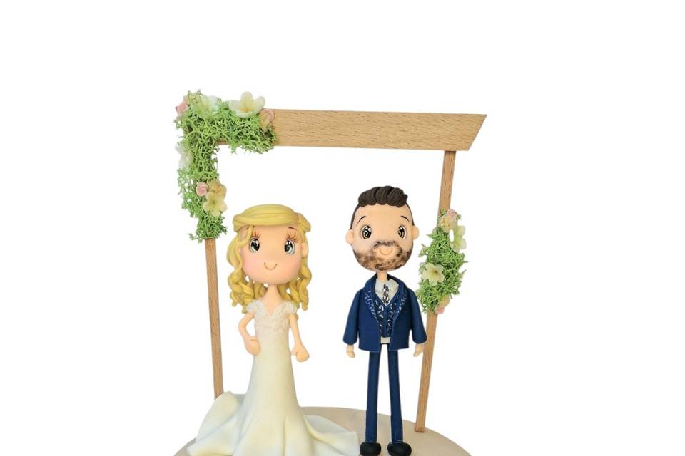 Figura de novios personalizada
