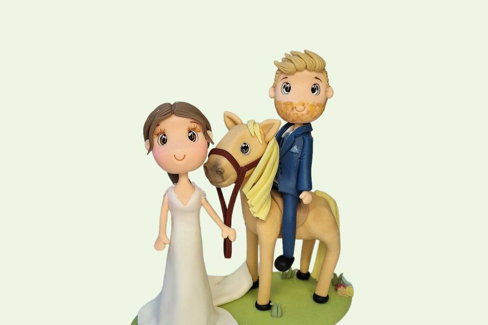 Figura de novios personalizada