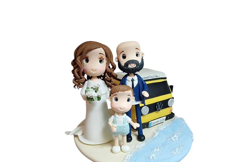 Figura de novios personalizada