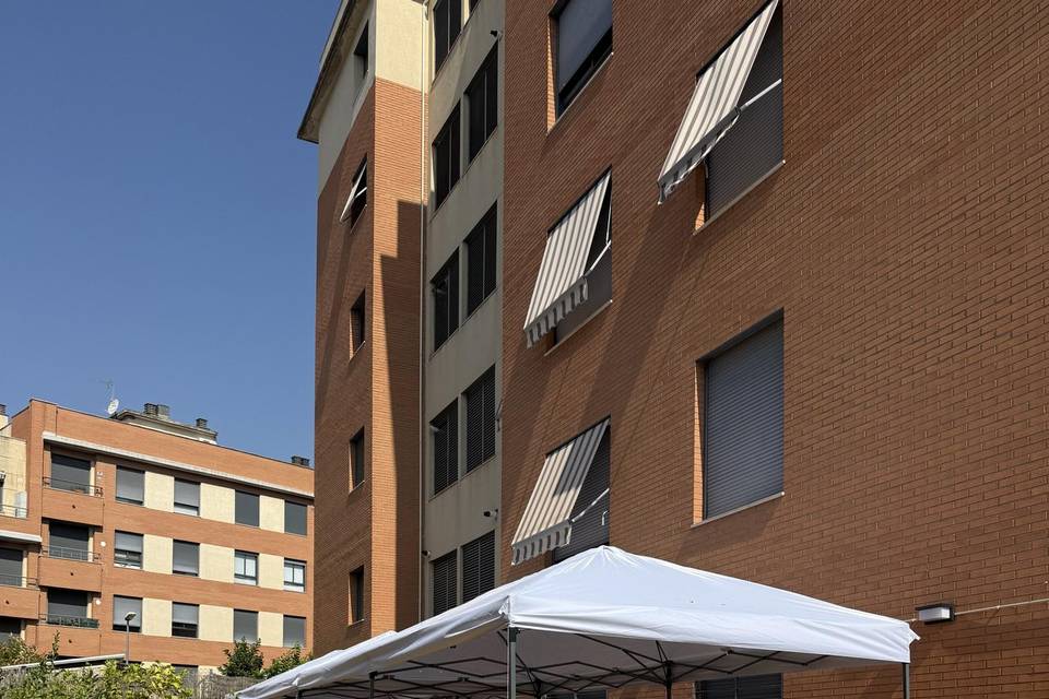 Carpas y sillas