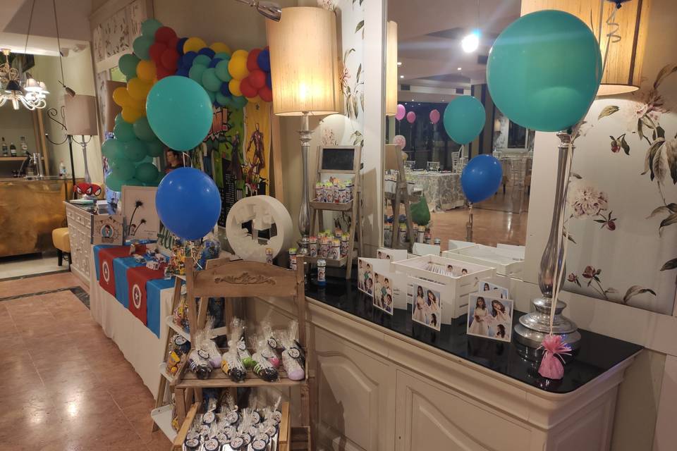 Decoración con globos