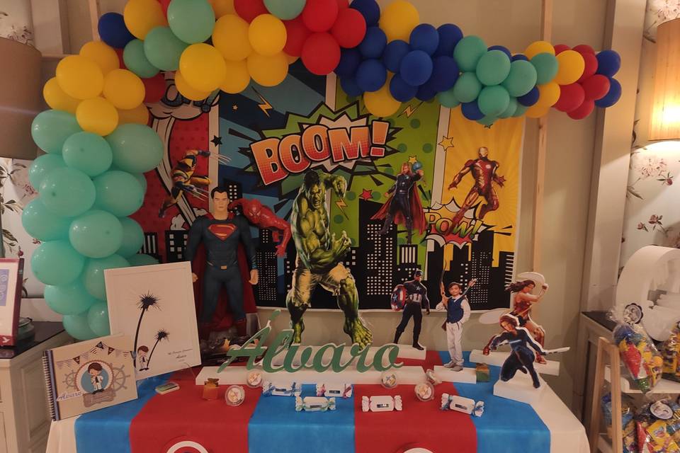 Decoración con globos