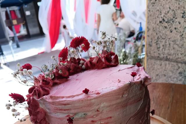 Tarta artesanal de boda