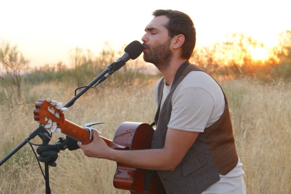 Sesión al atardecer