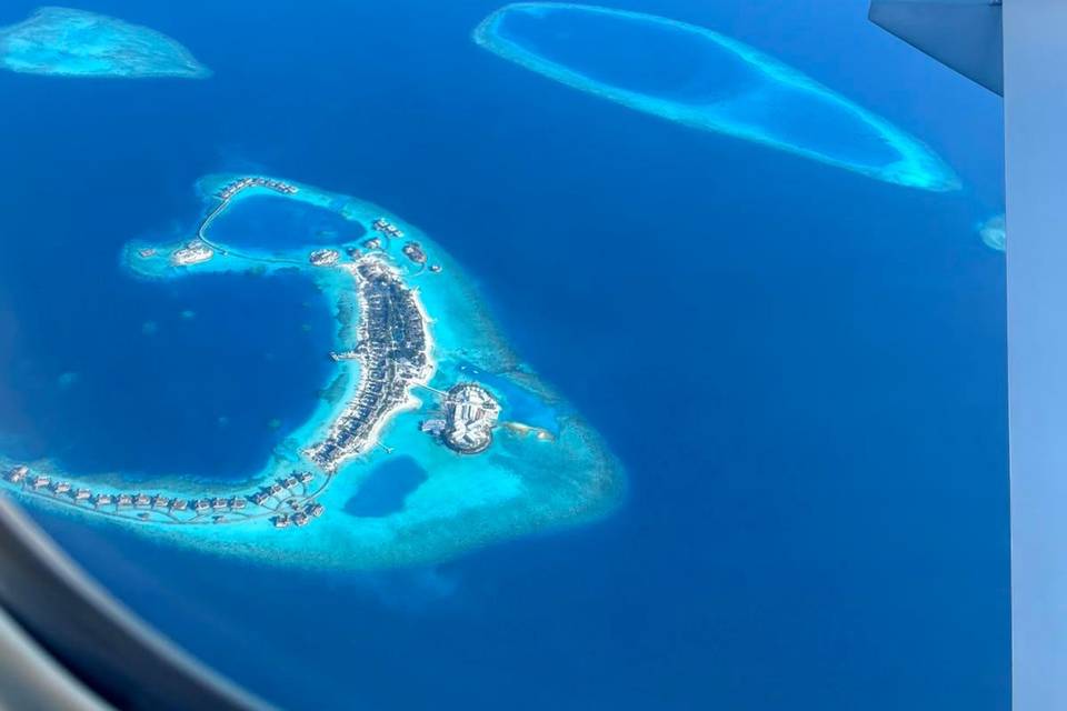 Maldivas desde el aire
