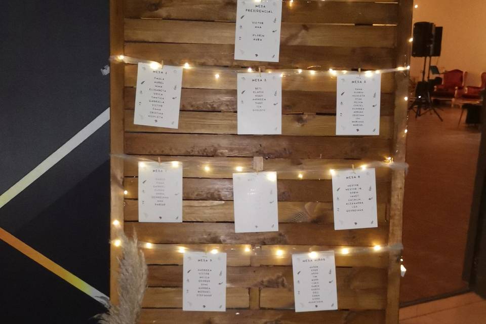 Seating plan