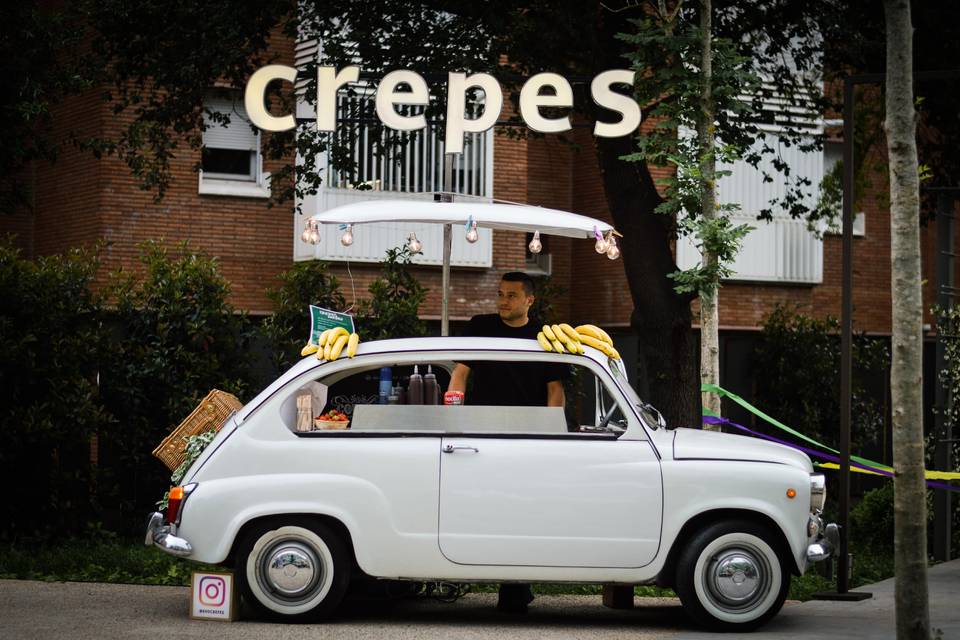 Foodtruck crepes Barcelona