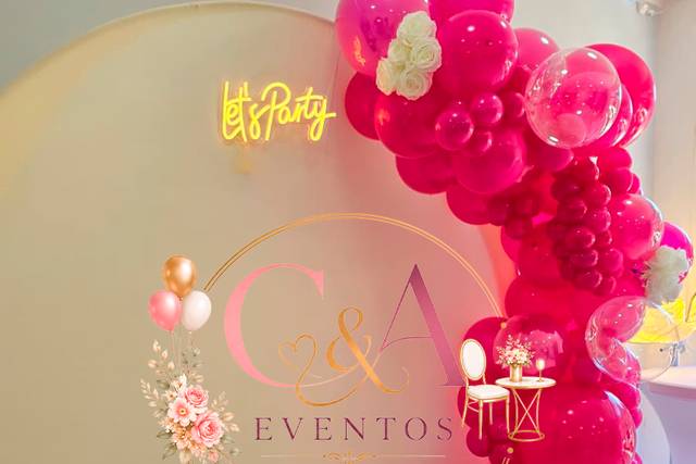 Arco circular Cumpleaños