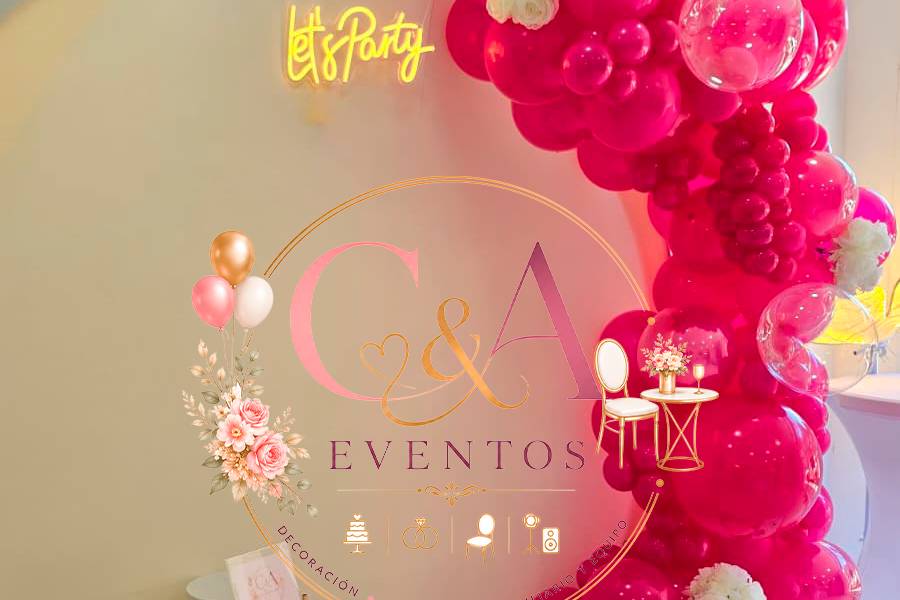 Arco circular Cumpleaños