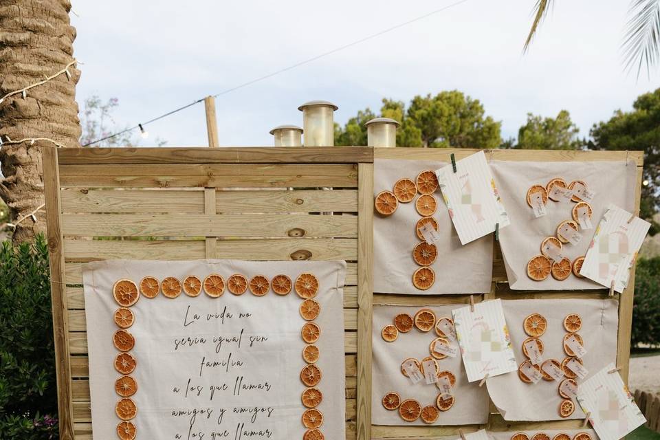 Seating plan personalizado