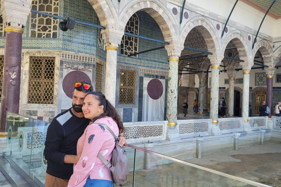 Estambul, Carlos y Tamara.