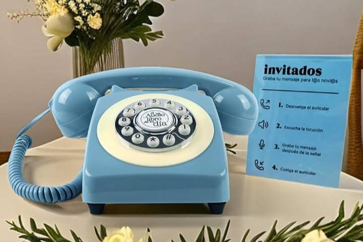 Telefono azul