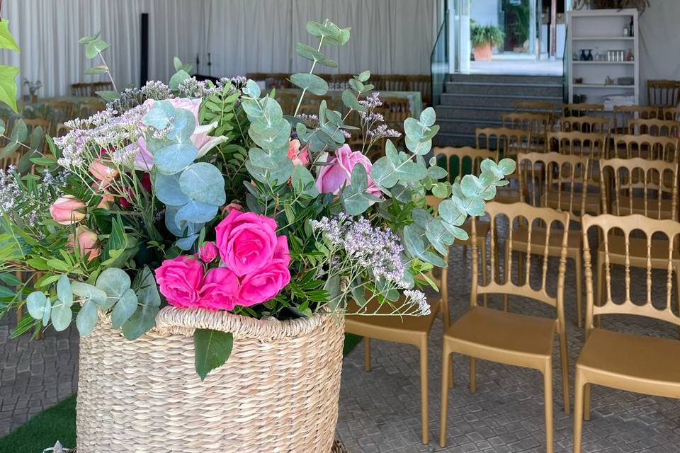 Montaje floristeria