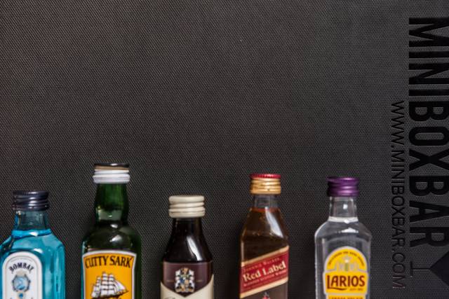 botellitas de licor – miniboxbar
