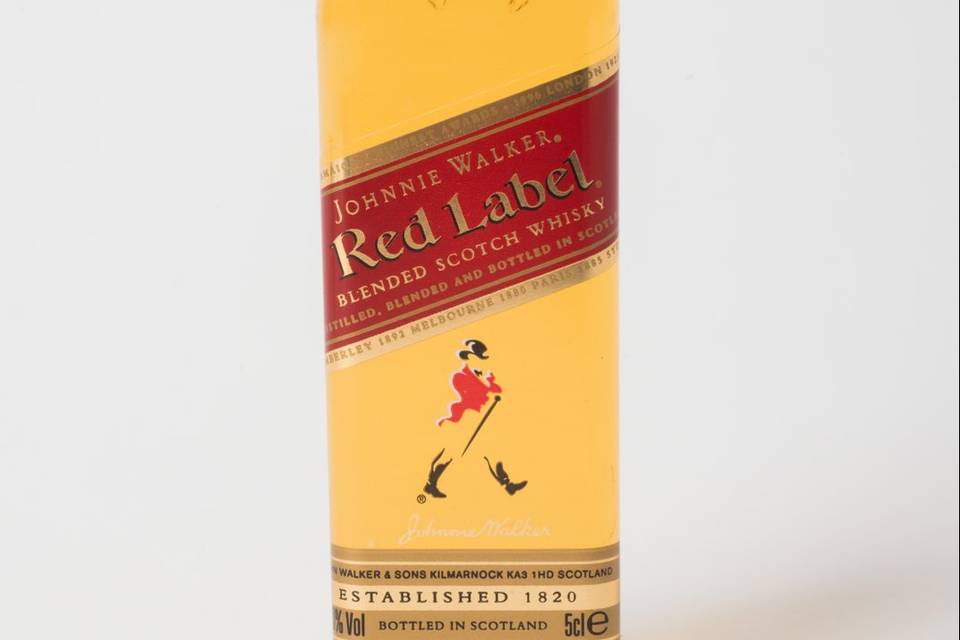 Botellita johnnie walker red