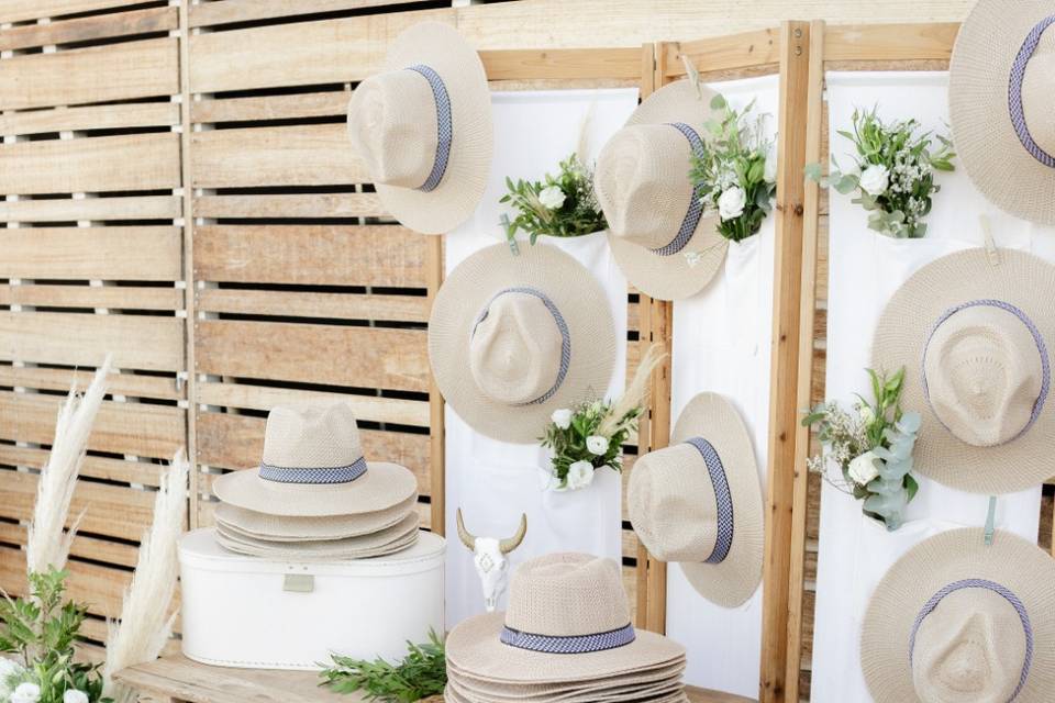 Puesto de sombreros